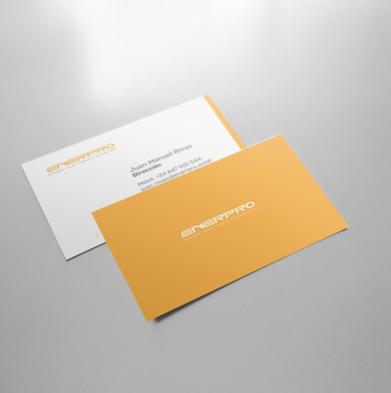 Enerpro – Tarjetas de Visita